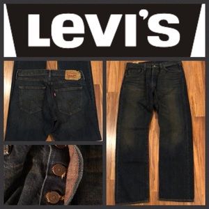 Men’s Levi’s 501 Jeans Button Fly Sz 33x30